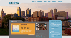 Desktop Screenshot of kcdma.org